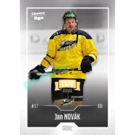2022/23 Goal Cards Chance Liga 1. série #033 Jan Novák Expo Ostrava GOLD 1of2