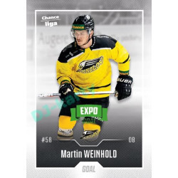 2022/23 Goal Cards Chance Liga 1. série #036 Martin Weinhold Expo Green x/4