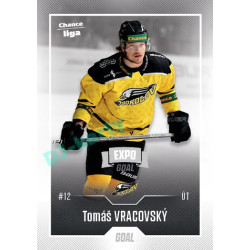 2022/23 Goal Cards Chance Liga 1. série #038 Tomáš Vracovský Expo Ostrava SILVER 1of2