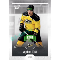 2022/23 Goal Cards Chance Liga 1. série #040 Vojtěch Tomi Expo Green x/4