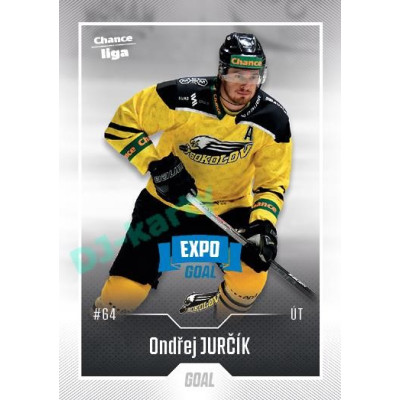 2022/23 Goal Cards Chance Liga 1. série #041 Ondřej Jurčík Expo Blue x/4