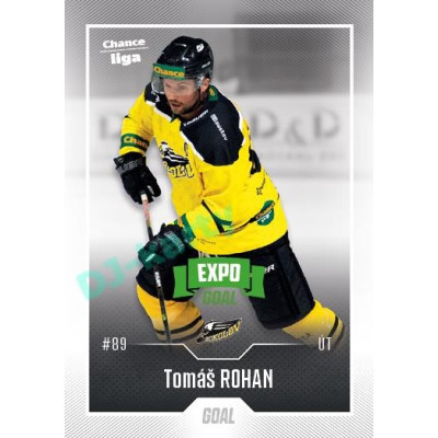 2022/23 Goal Cards Chance Liga 1. série #044 Tomáš Rohan Expo Green x/4