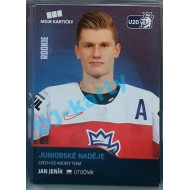 2020 MK reprezentace Jan Jeník RC juniorské naděje #78 Blue Promo