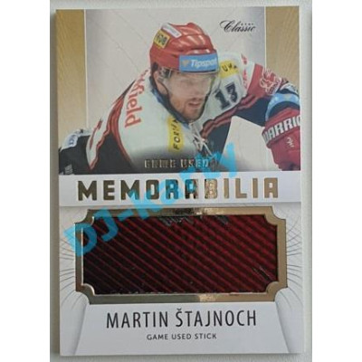 2016/17 OFS Martin Štajnoch #37 14/22 Game Used Memorabilia