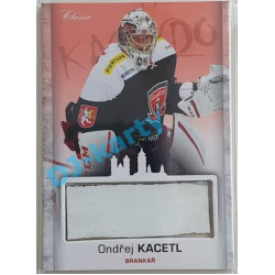 2017 OFS Mountfield Cup Ondřej Kacetl #27 Game Used Stick PROMO