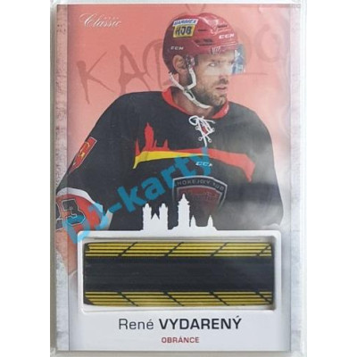 2017 OFS Mountfield Cup René Vydarený #6 Game Used Stick PROMO