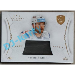 2021/22 OFS The Final Series Michal Gulaši #STI-GUI Game Used Stick Gold PROMO