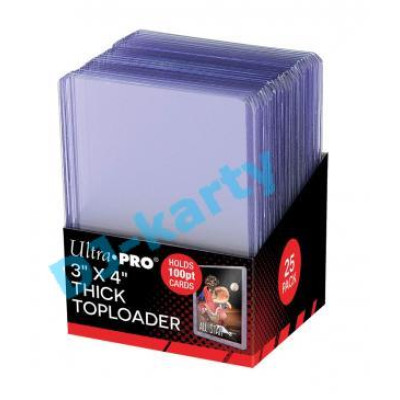 Ultra Pro - Toploader 100pt 3''x4'' balení 25ks