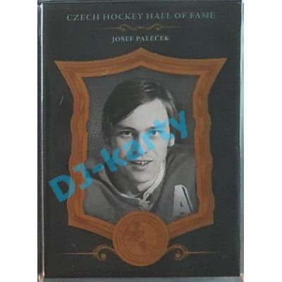 2020 OFS Síň slávy českého hokeje Josef Paleček #SSCH-123 07/25 Black Cut
