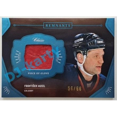 2020/21 OFS 2. série Frantiček Musil #RPS-FMU 56/66 Game Used Remnants