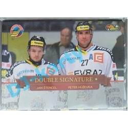 2013/14 OFS Jan Štencel/Peter Húževka #DS07 Double Signature