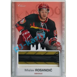 2017 OFS Mountfield Cup Mislav Rosandič #8 Game Used Stick PROMO