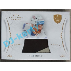 2021/22 OFS The Final Series Jan Hruška #STI-HRJ Game Used Stick Gold PROMO