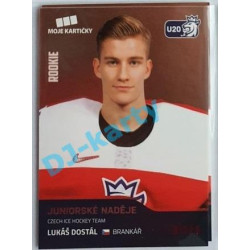 2020 MK reprezentace Lukáš Dostál RC juniorské naděje #80 01/25 Red