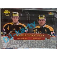 2013/14 OFS Martin Kokeš/Pavel Rosa #DS08 Double Signature