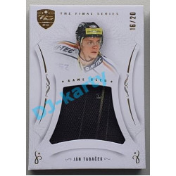 2021/22 OFS The Final Series Jan Tabaček #MEM-AT 16/20 Game Used Gold