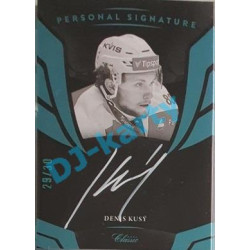 2020/21 OFS 1. série Denis Kusý #PS-DEKU 29/30 Personal Signature White