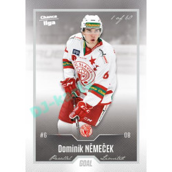 2022/23 Goal Cards Chance Liga 1. série #102 Dominik Němeček Silver 1 of 60