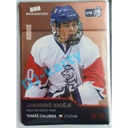 2020 MK reprezentace Tomáš Chlubna RC juniorské naděje #81 18/25 Red