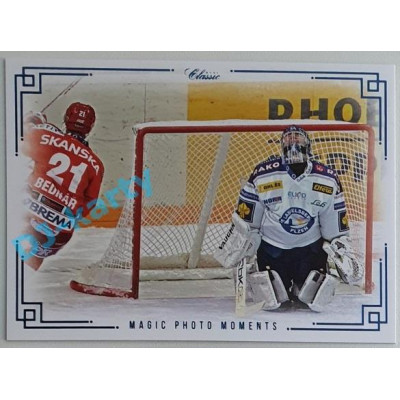 2021/22 OFS The Final Series Jaroslav Bednář a Roman Málek #MPM-043 01/35 Magic Photo Moments Blue