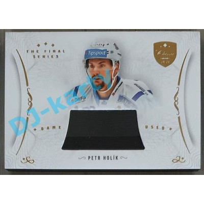 2021/22 OFS The Final Series Petr Holík #STI-HOP Game Used Stick Gold PROMO