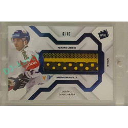 2021/22 MK reprezentace #GUM-3 Daniel Gazda Game Used Memorabilia BLUE 6/10
