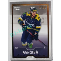 2022/23 Goal Cards Chance Liga 1. série #184 Patrik Čermák Gold 17/23