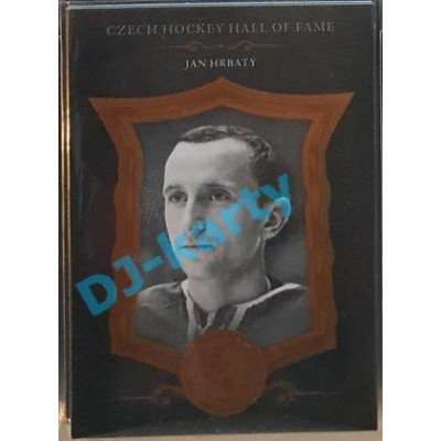 2020 OFS Síň slávy českého hokeje Jan Hrbatý #SSCH-126 24/25 Black Cut