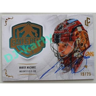 2021/22 Legendary Cards SAVES HELP MEMORABILIA SERIES #SH-026 Marek Mazanec Autograph 19/25