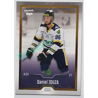2022/23 Goal Cards Chance Liga 1. série #185 Daniel Jouza Gold 17/23