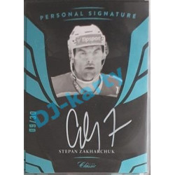 2020/21 OFS 1. série Stepan Zakharchuk #PS-STZA 09/30 Personal Signature White