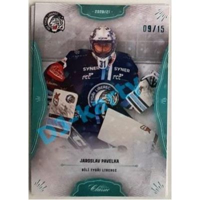 2020/21 OFS 1. série Jaroslav Pavelka #26 09/15 Blue Aquadropp