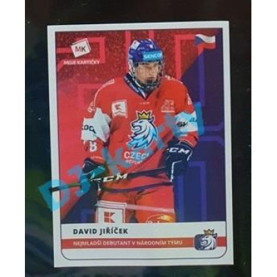 2020 MK Stick David Jiříček Nejmladší debutant v národním týmu #26