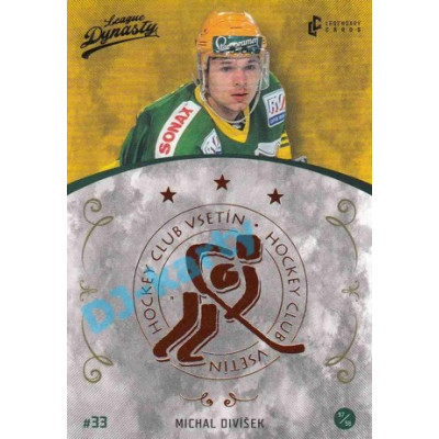 2021 Legendary Cards League Dynasty Vsetín Michal Divíšek #105 Cooper 1 of 77