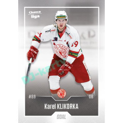 2022/23 Goal Cards Chance Liga 1. série #105 Karel Klikorka