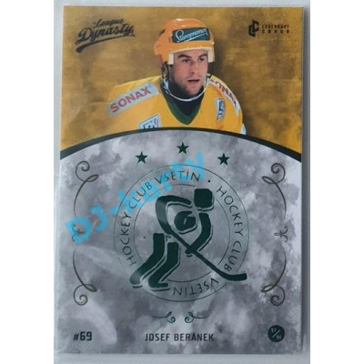 2021 Legendary Cards League Dynasty Vsetín Josef Beránek #106