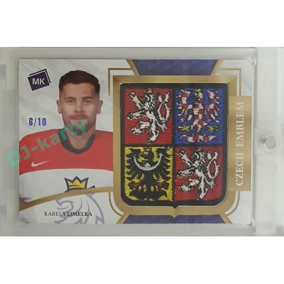 2021/22 MK reprezentace #CS-KV Karel Vejmelka Czech Emblem BLUE 7/10