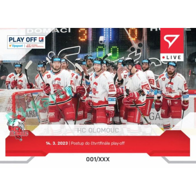2022/23 Sportzoo ELH LIVE #L-106 HC Olomouc xx/32