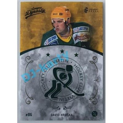 2021 Legendary Cards League Dynasty Vsetín David Hruška #107