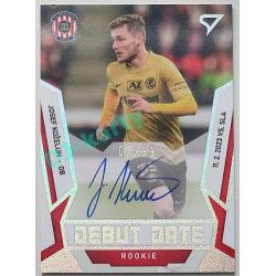 2022/23 Sportzoo Fortuna Liga 2. série #DRS-KO Josef Koželuh Debut Date Rookie Auto xx/99