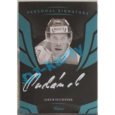 2020/21 OFS 1. série Jakub Suchánek #PS-JASU 28/30 Personal Signature White