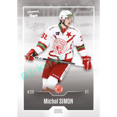 2022/23 Goal Cards Chance Liga 1. série #108 Michal Simon