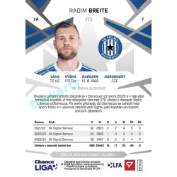 2024/25 Sportzoo Chance Liga 1. série #113 Radim Breite