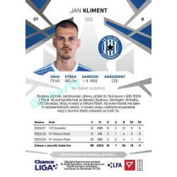 2024/25 Sportzoo Chance Liga 1. série #120 Jan Kliment