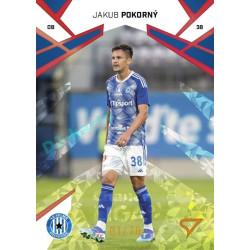 2024/25 Sportzoo Chance Liga 1. série #111 Jakub Pokorný Copper Diamond xx/70