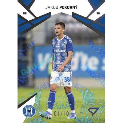 2024/25 Sportzoo Chance Liga 1. série #111 Jakub Pokorný Nightfire Glow 08/10