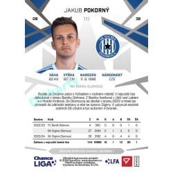 2024/25 Sportzoo Chance Liga 1. série #111 Jakub Pokorný