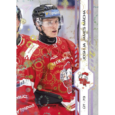2024/25 Sportzoo ELH 2. serie #333 Joshua James Mácha Puck Marks