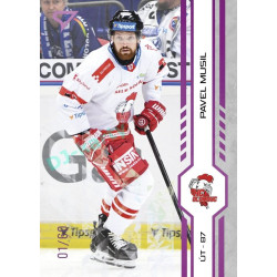 2024/25 Sportzoo ELH 2. serie #334 Pavel Musil Purple Iceberg xx/60
