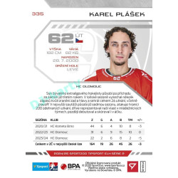 2024/25 Sportzoo ELH 2. serie #335 Karel Plášek